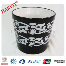 Vietnam Home Decor Ceramic Pot Garden Pot Planter/Black Pottery Flower Pots Wholesale/Hot New Products For 2014 ceramic f Pot